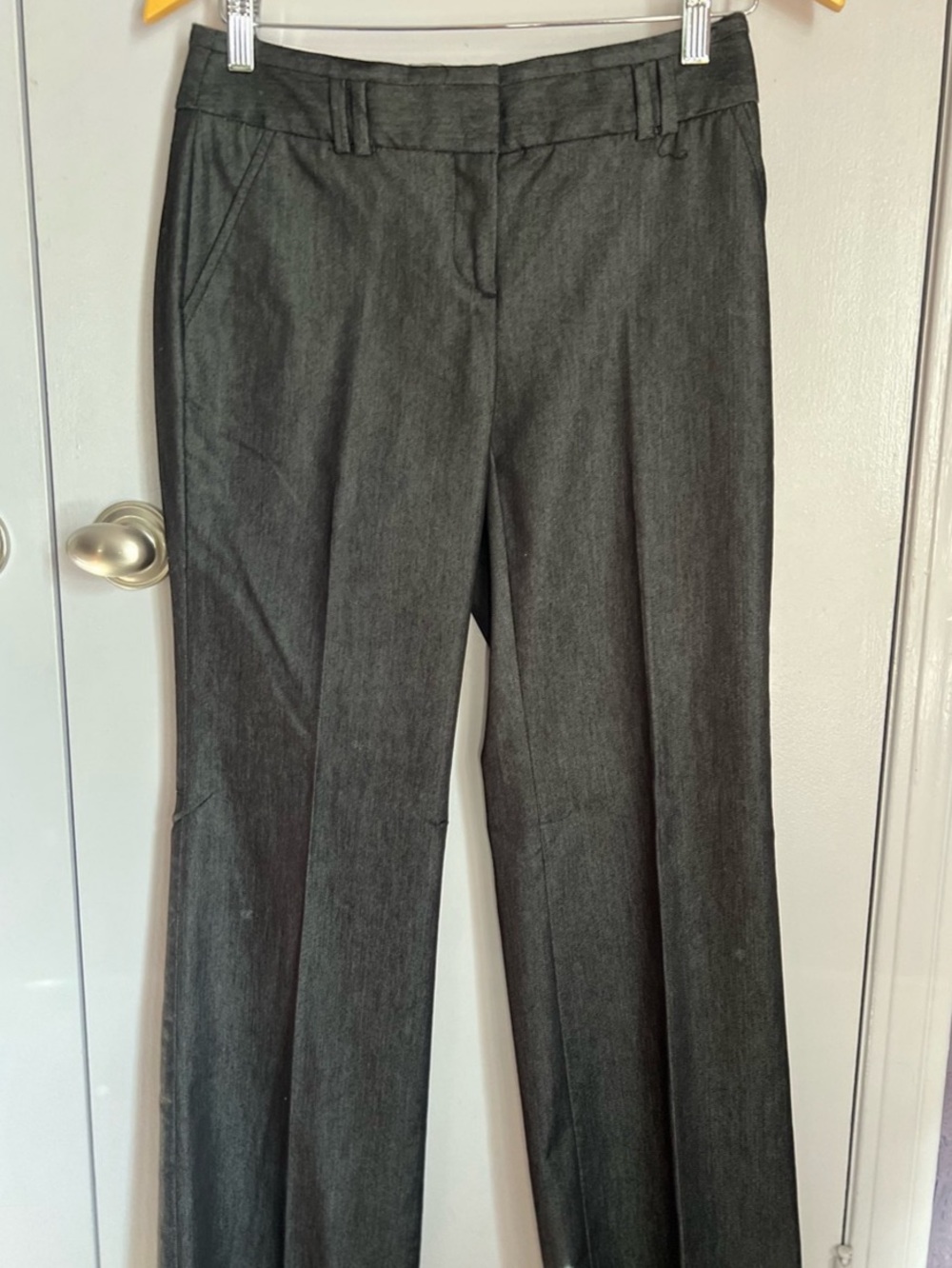 Calvin Klein Body Fit Low Rise Flare Pants Gray Size 0 (31)